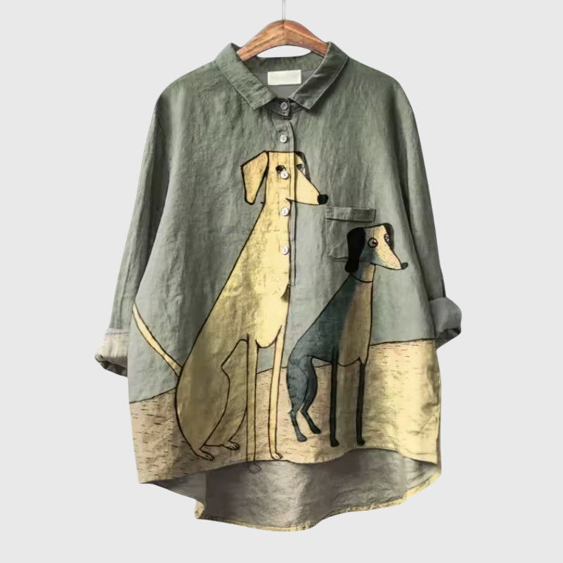 Asta | Blouse - Dog 2