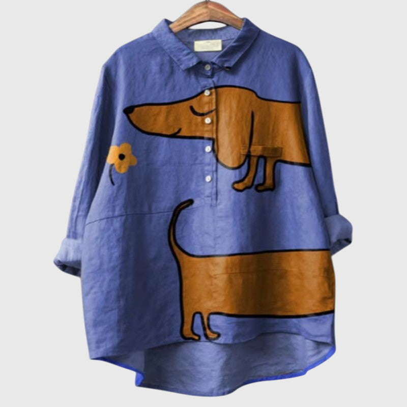 Asta | Blouse - Dog 2