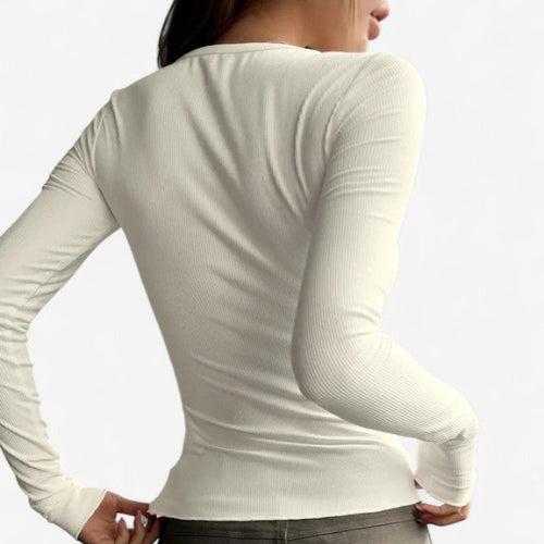 Klarina | Comfortable Long Sleeve Top