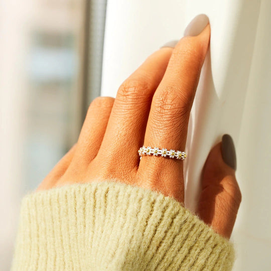 Garden - Luxurious flower ring