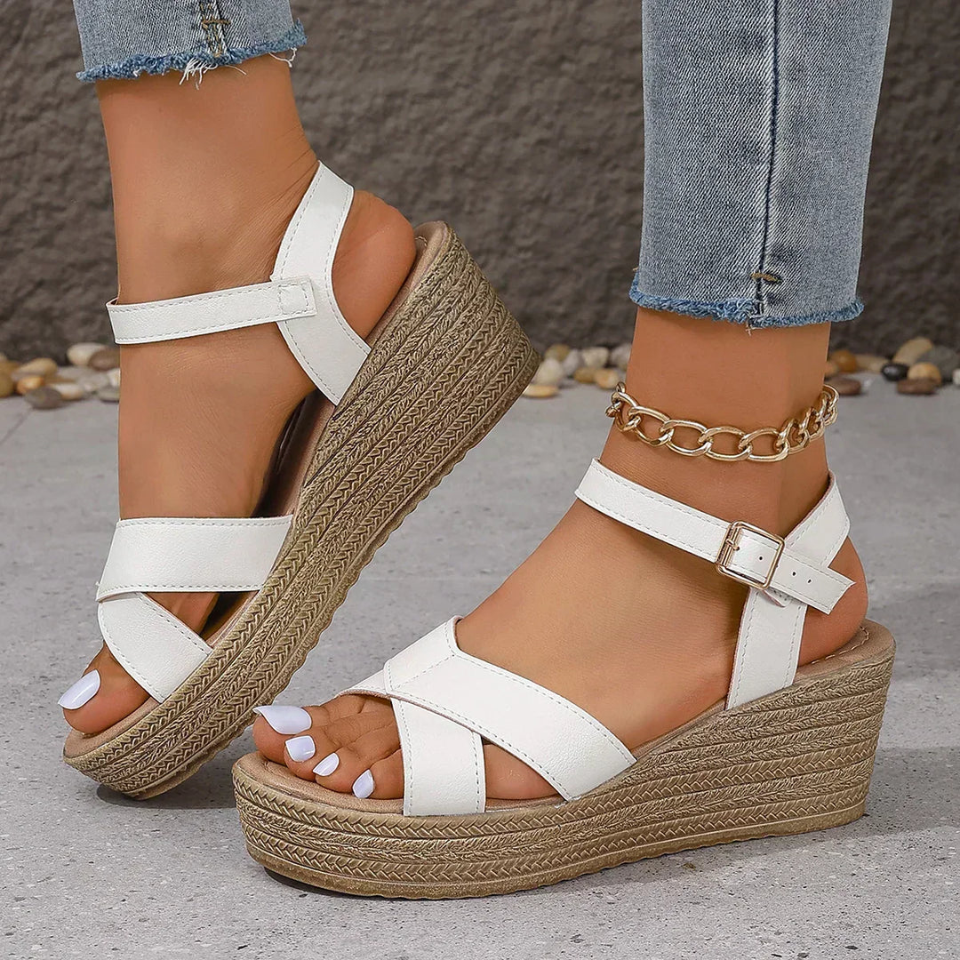 Sorietta | Elegant Wedge Sandals