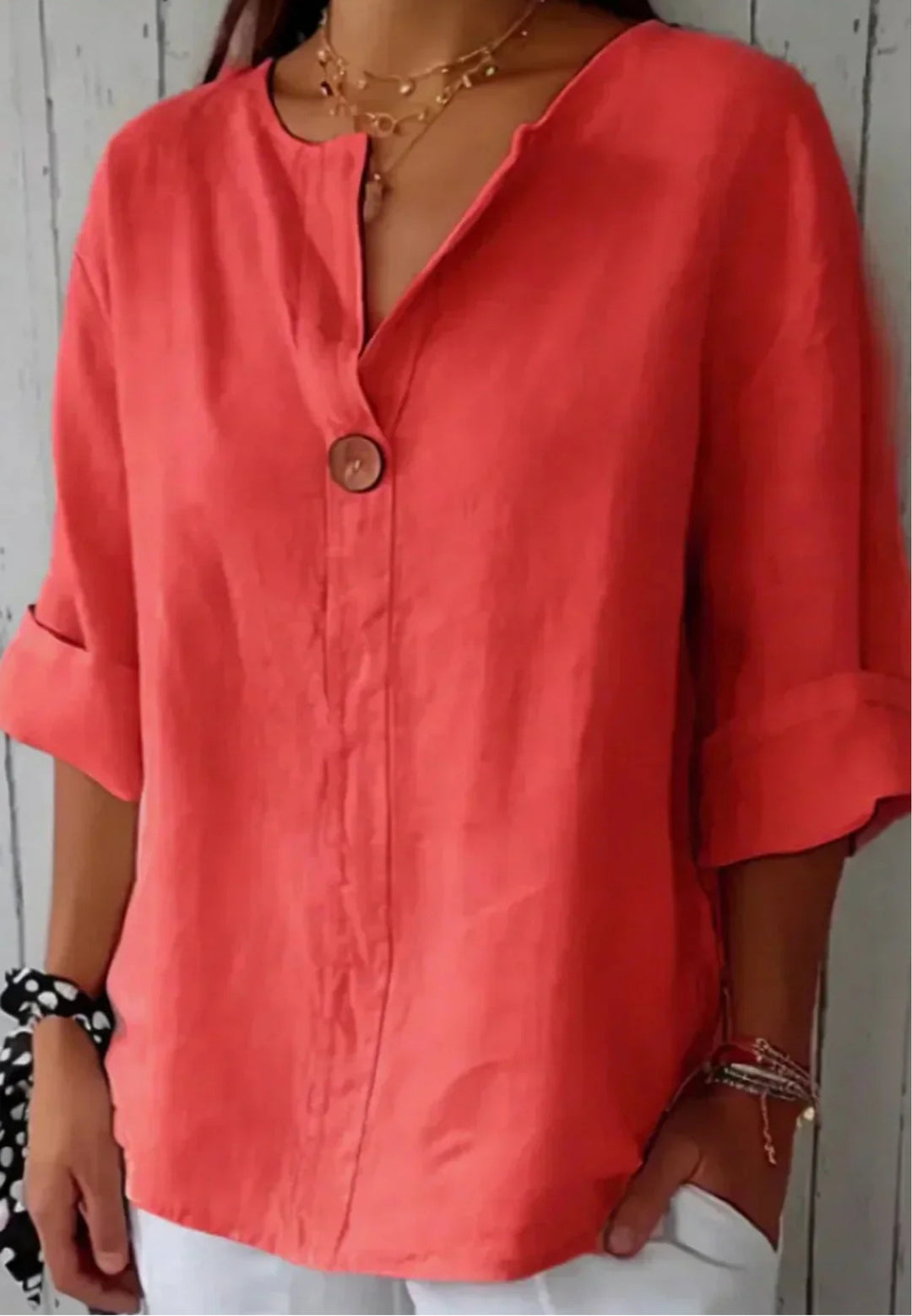 Zamma | Relaxed Linen Top