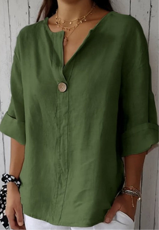 Zamma | Relaxed Linen Top