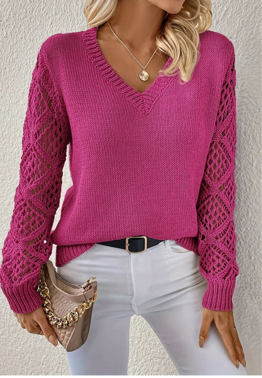 Elizabeth | Soft V-neck Sweater