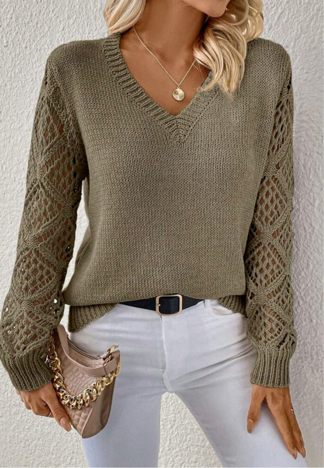 Elizabeth | Soft V-neck Sweater