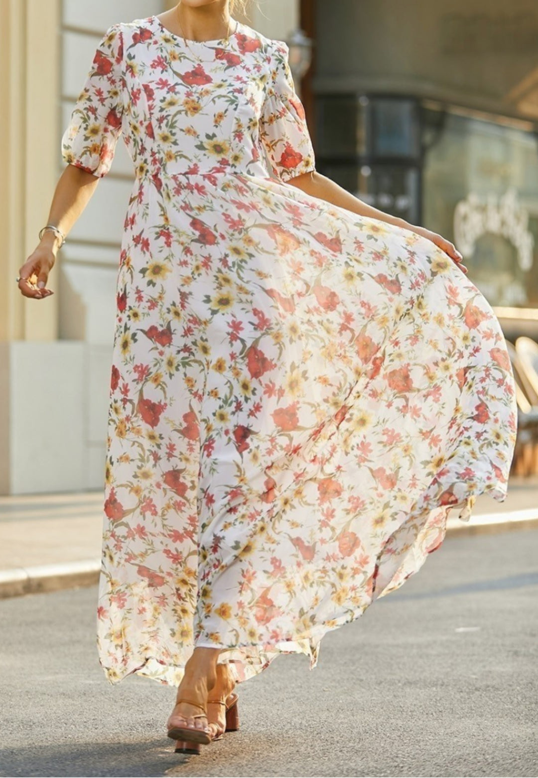 Ariane | Romantic Maxi Dress