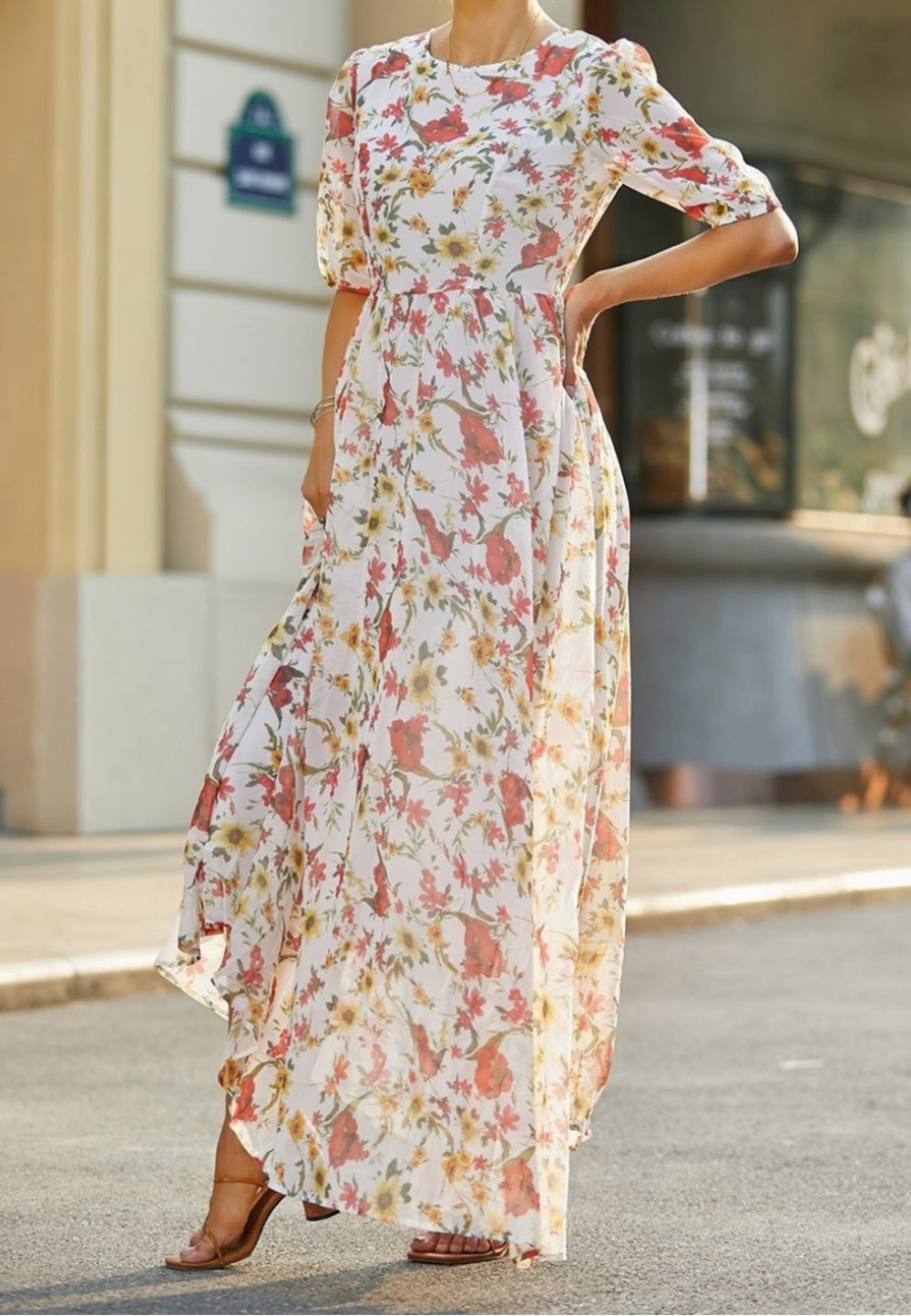Ariane | Romantic Maxi Dress