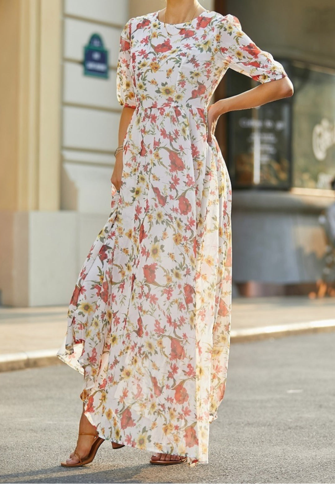 Ariane | Romantic Maxi Dress