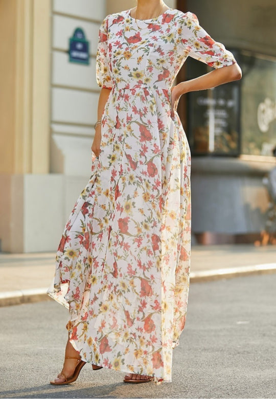 Ariane | Romantic Maxi Dress