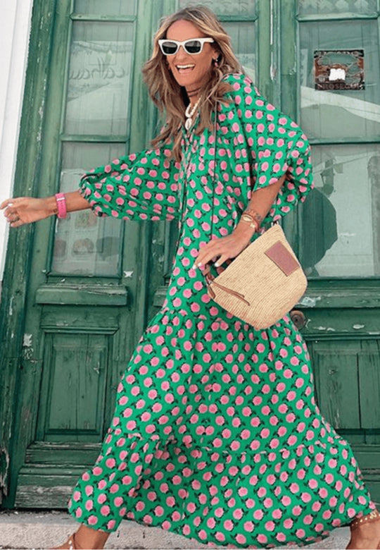 Iwa | Bohemian Long Dress