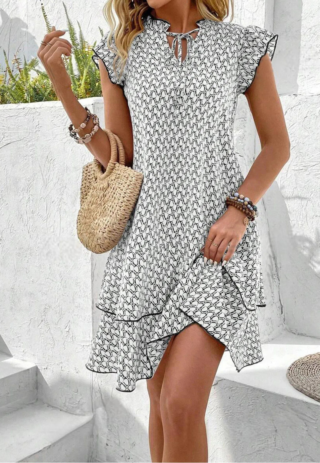 Krest | Elegant Floral Dress
