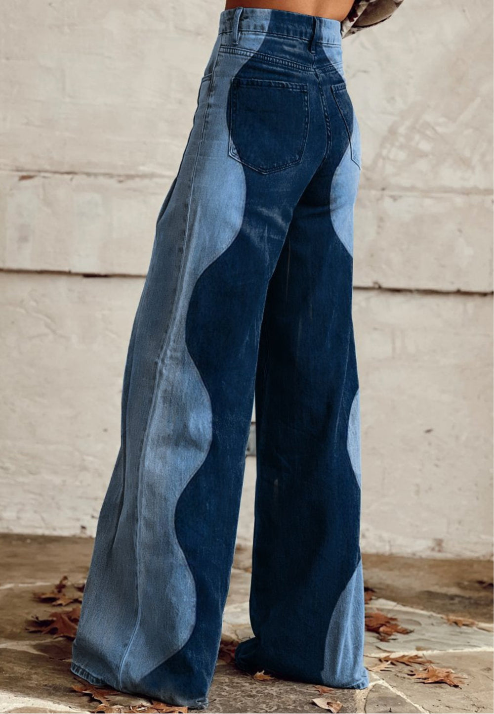 Lena | Two-Tone Sculpted pants