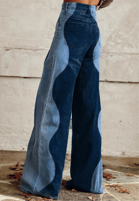 Lena | Two-Tone Sculpted pants