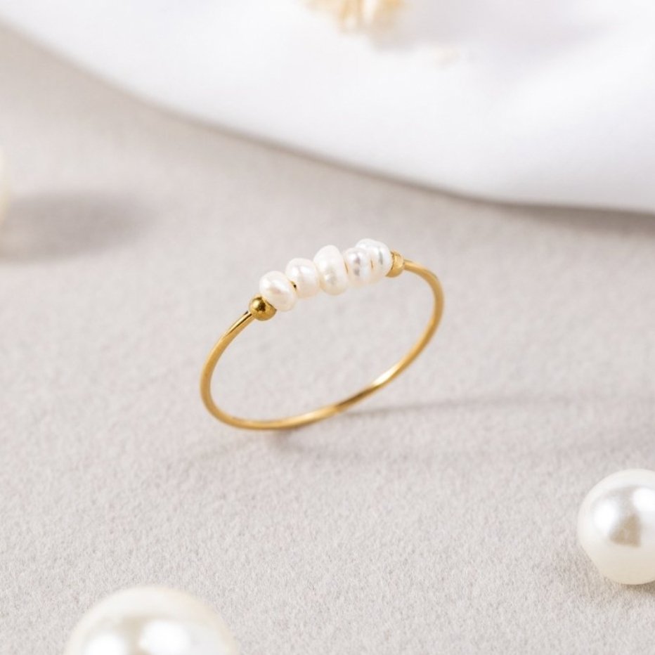 Nora - Freshwater pearl ring