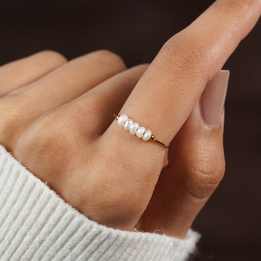 Nora - Freshwater pearl ring