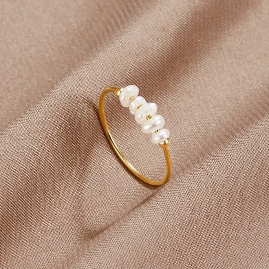 Nora - Freshwater pearl ring
