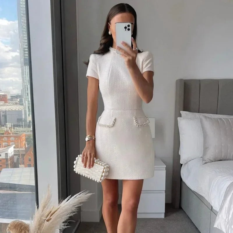 Château Pearl Pocket Dress