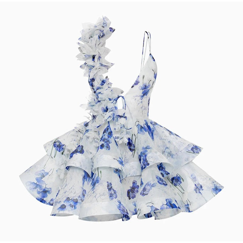 Blossom Riviera Ruffle Dress