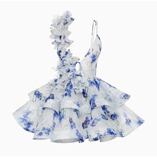 Blossom Riviera Ruffle Dress