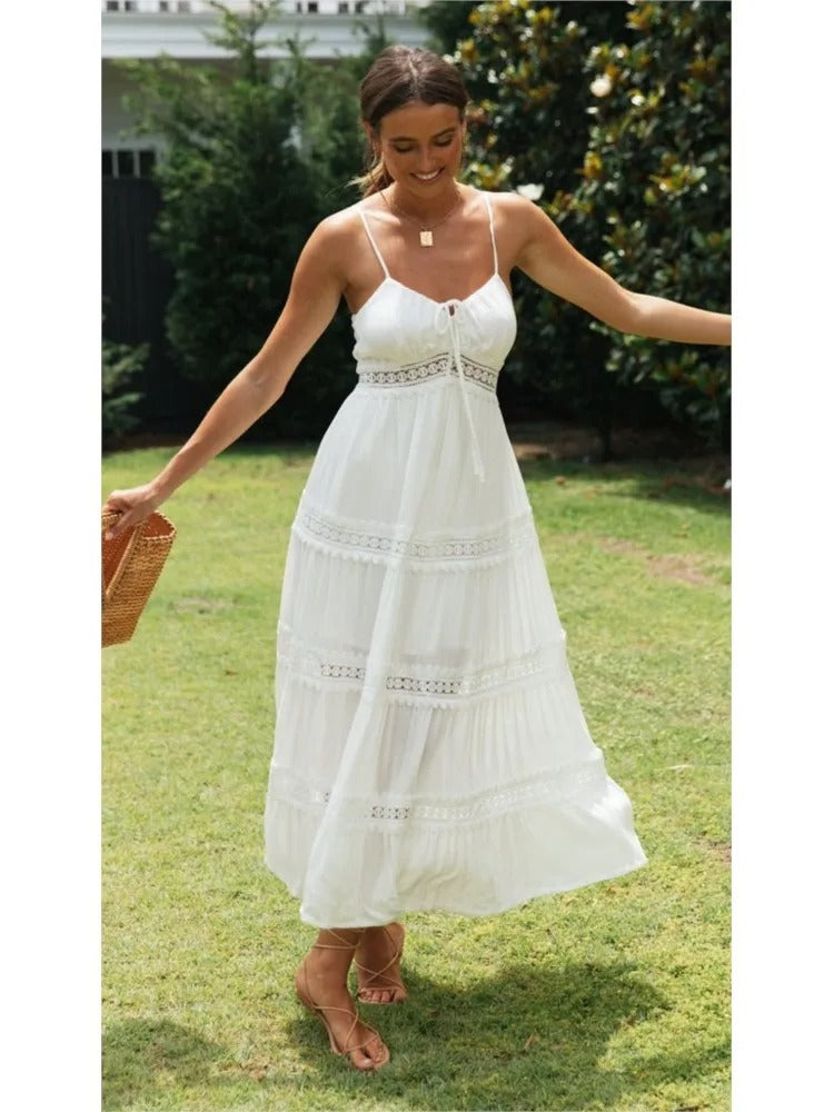 Serenity Lace Maxi Dress