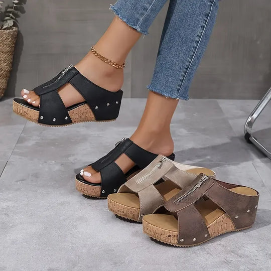 Marisela | Stylish Wedge Sandals